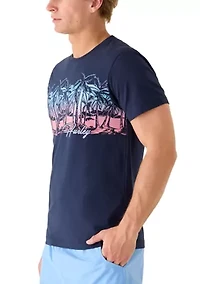Men's Lagoon Short Sleeve Graphic Shirt
