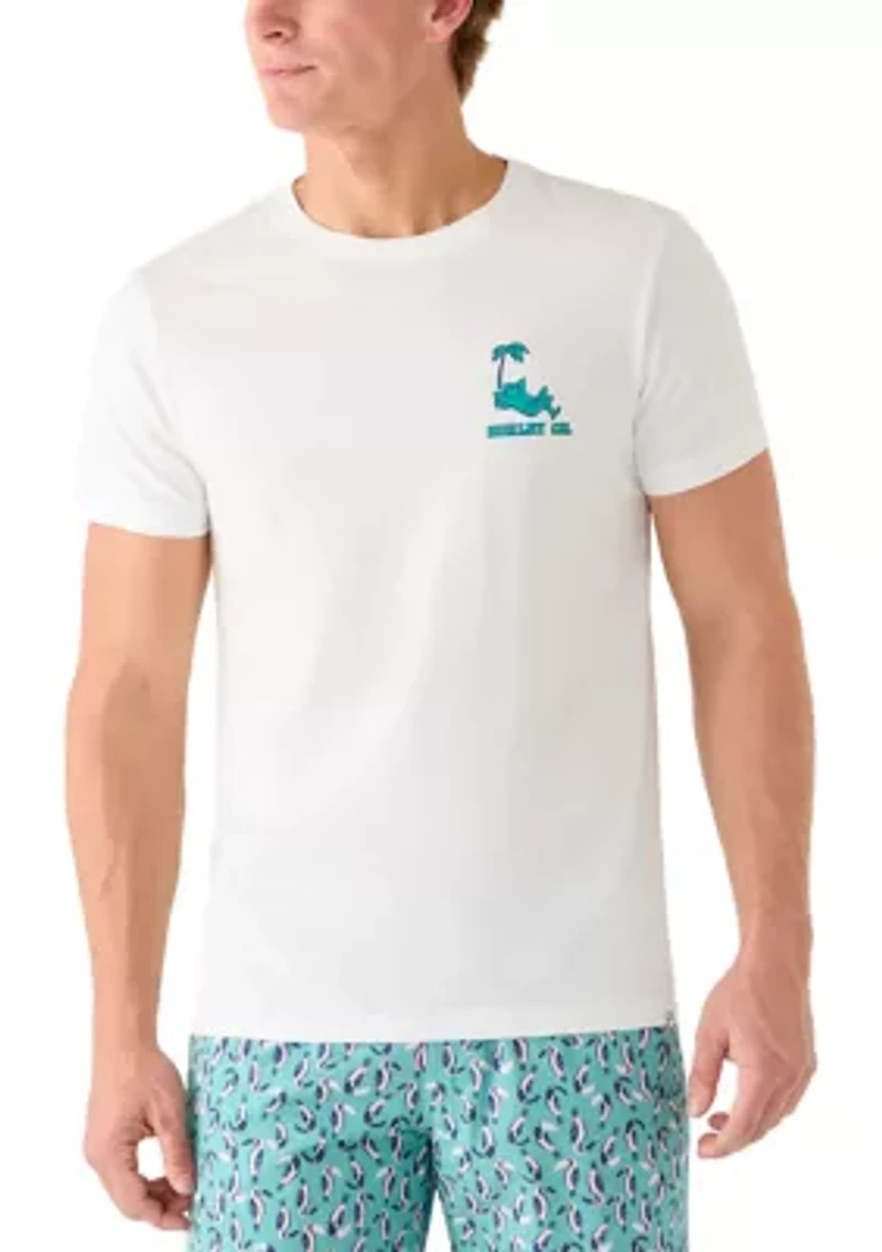 Men's Bowls Short Sleeve Graphic T-Shirt