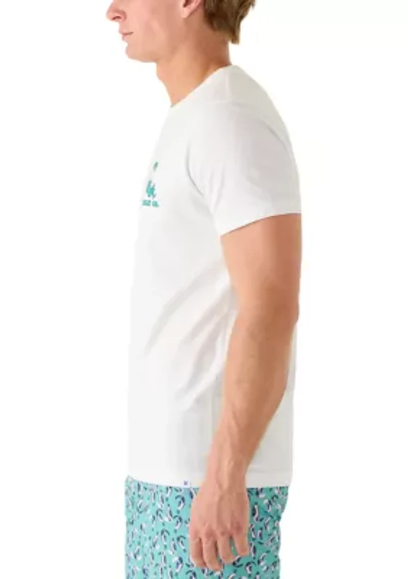 Men's Bowls Short Sleeve Graphic T-Shirt