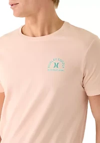 Men's Lounging Short Sleeve Graphic T-Shirt