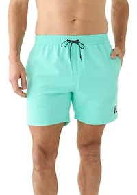 One and Only Solid Volley Swim Trunks
