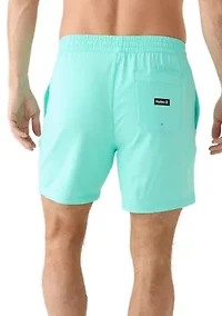 One and Only Solid Volley Swim Trunks