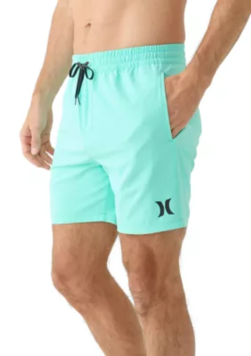 One and Only Solid Volley Swim Trunks