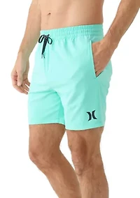 One and Only Solid Volley Swim Trunks