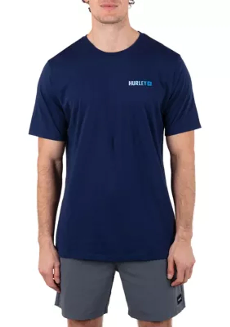 Everyday Circle Gradient Short Sleeve Graphic T-Shirt