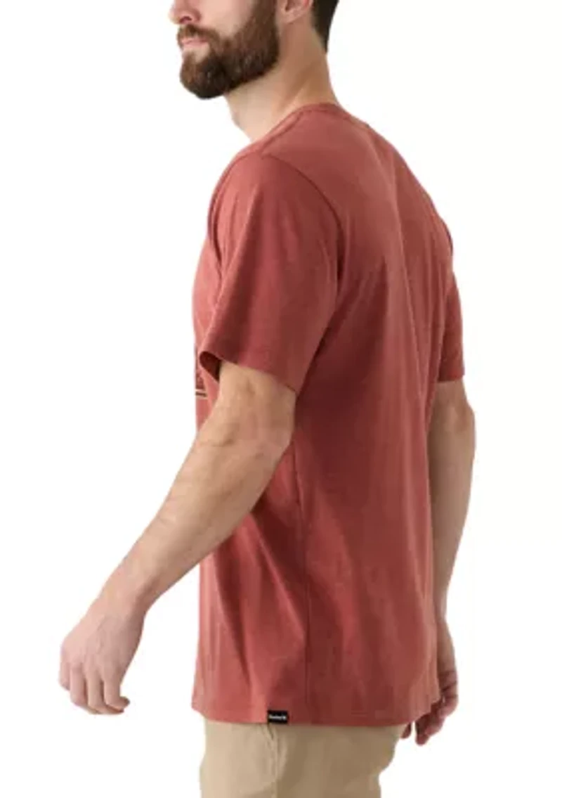 Everyday Newspaper Short Sleeve Graphic T-Shirt