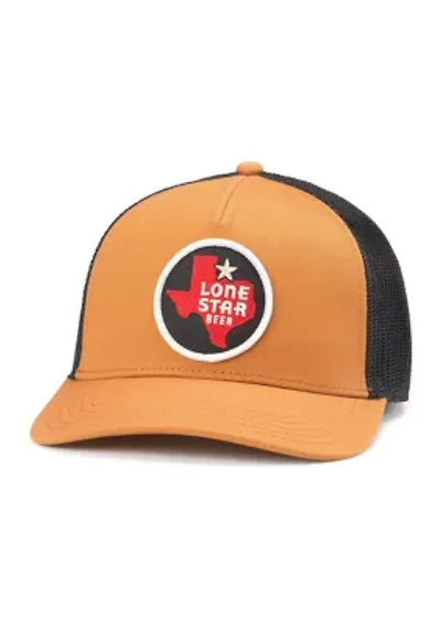 Lone Star Beer Patch Trucker Hat