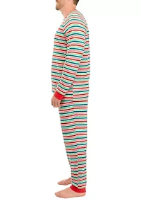 Big & Tall Merry Multi Stripe Pajama Pants