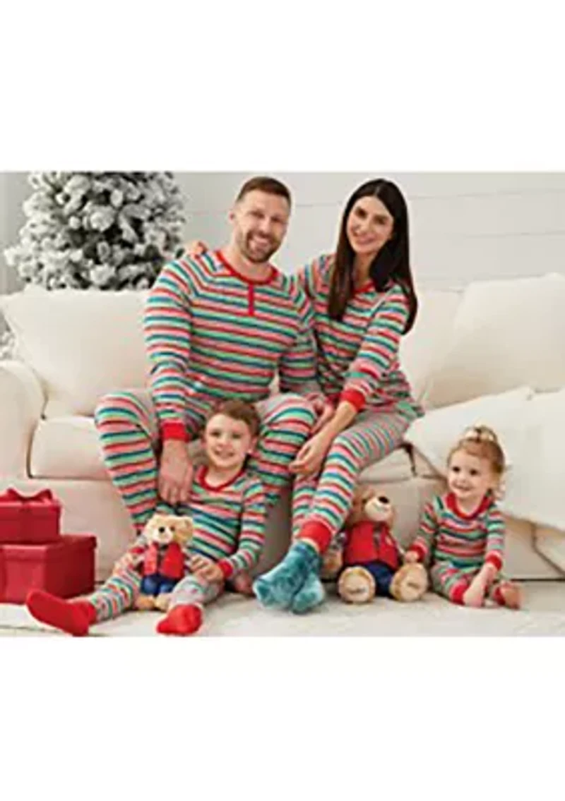Big & Tall Merry Multi Stripe Pajama Pants