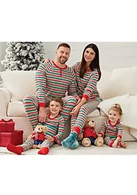 Big & Tall Merry Multi Stripe Pajama Pants