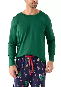 Men's Long Sleeve Pajama Top