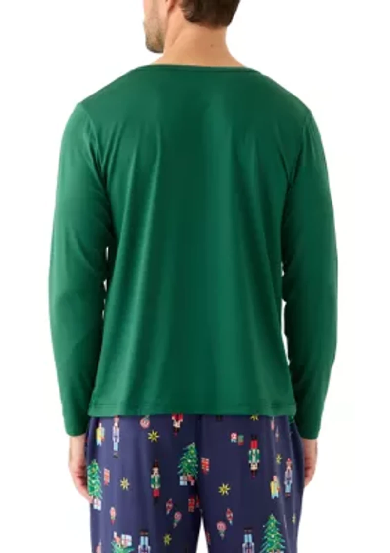 Men's Long Sleeve Pajama Top