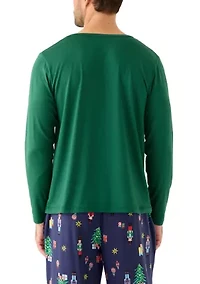 Men's Long Sleeve Pajama Top
