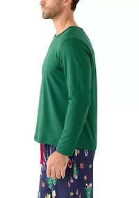 Men's Long Sleeve Pajama Top