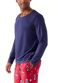 Men's Long Sleeve Pajama Top