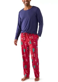 Men's Long Sleeve Pajama Top