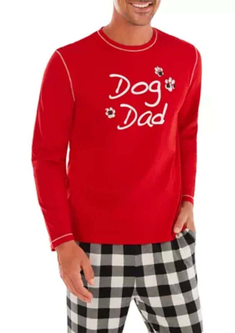 Dog Dad Pajama T-Shirt