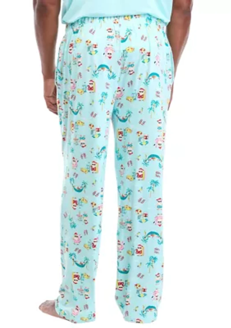 Big & Tall Beachy Christmas Pajama Pants