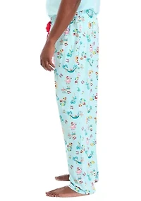 Big & Tall Beachy Christmas Pajama Pants