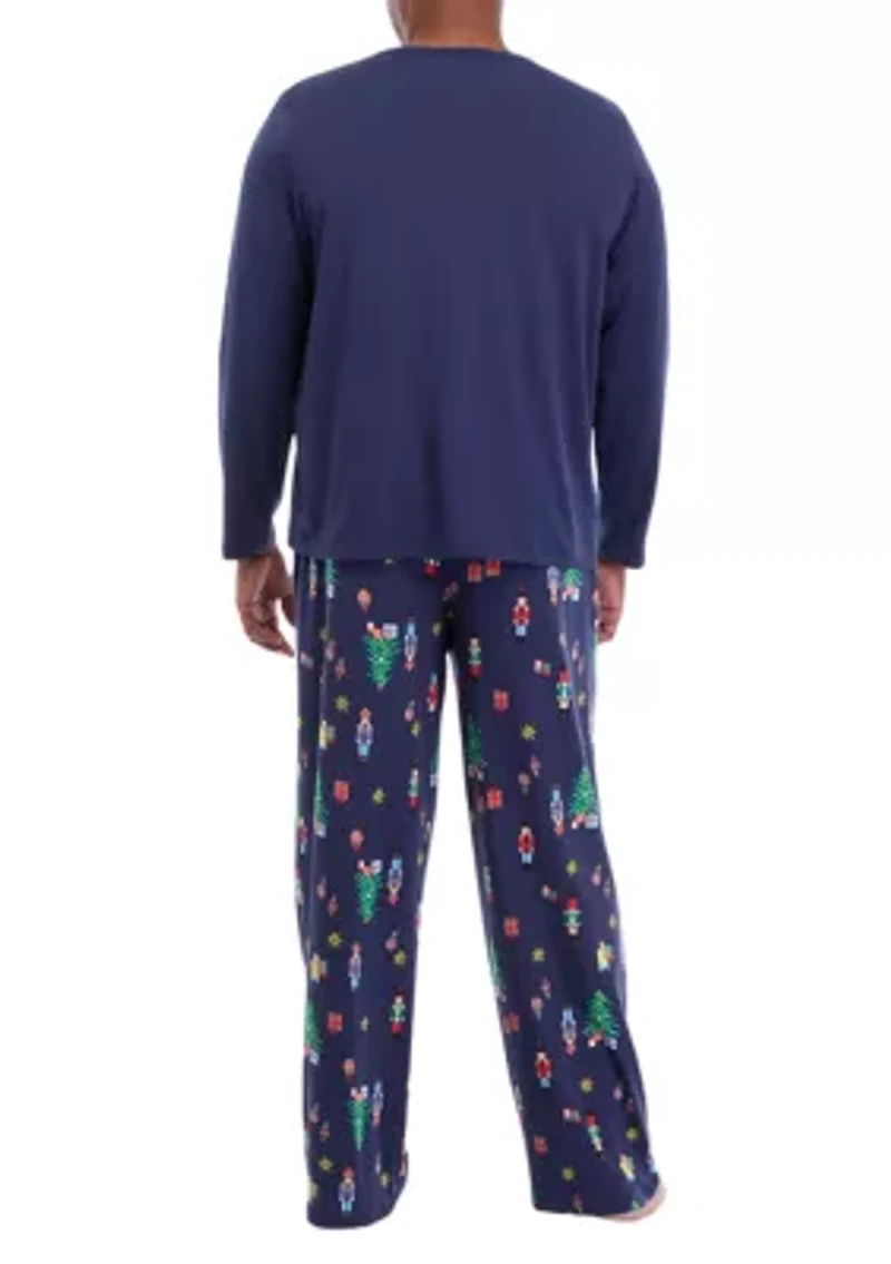 Big & Tall Nutcracker Pajama Pants