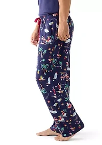 Beachy Christmas Pajama Pants