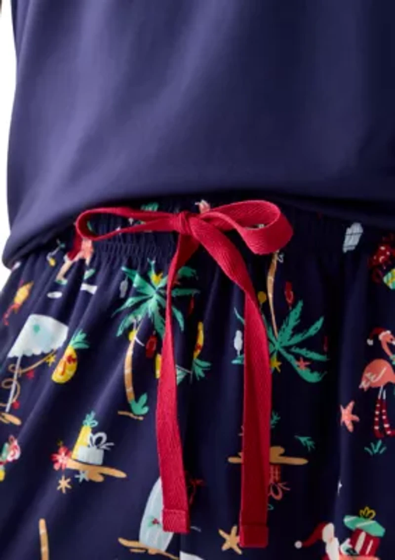 Beachy Christmas Pajama Pants