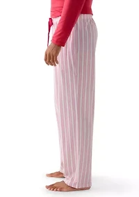 Red Stripe Pajama Pants