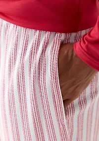Red Stripe Pajama Pants