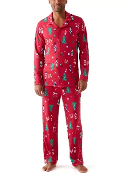 Men's Nutcracker Pajama Set