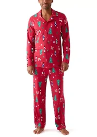 Men's Nutcracker Pajama Set