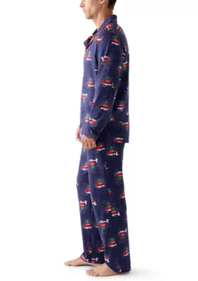 Holiday Heritage Notch Pajama Set