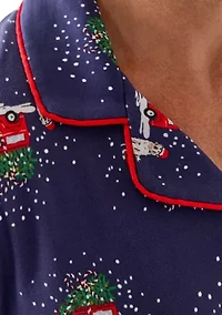 Holiday Heritage Notch Pajama Set