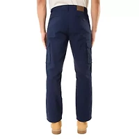 Big & Tall Stretch Fleece-Lined Canvas Cargo Pant