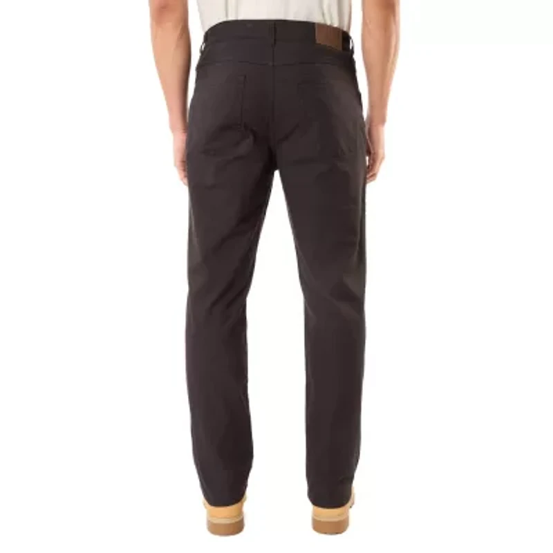 Big & Tall Stretch Fleece-Lined Canvas 5-Pocket Pant
