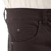 Big & Tall Stretch Fleece-Lined Canvas 5-Pocket Pant