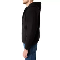Big & Tall Cotton Canvas Sherpa-Lined Jacket