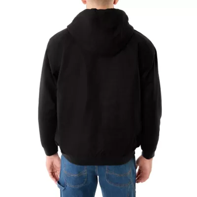 Big & Tall Cotton Canvas Sherpa-Lined Jacket