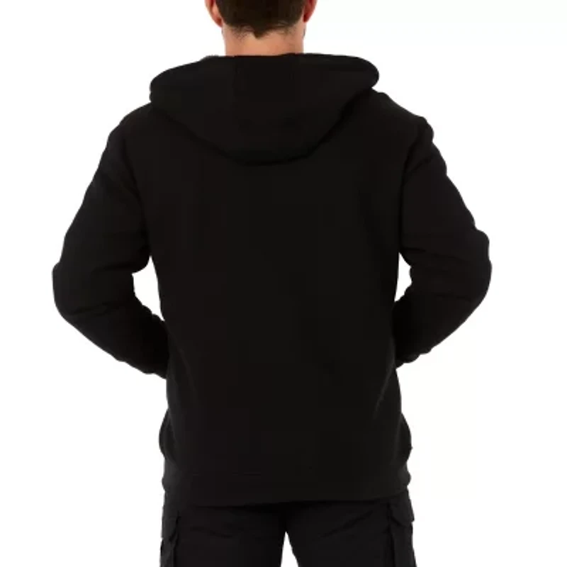 Big & Tall Sherpa-Bonded Thermal Knit Hooded Jacket