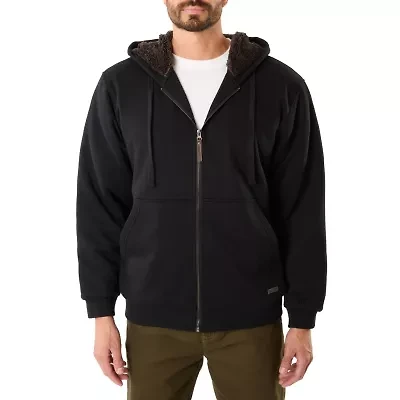 Big & Tall Sherpa-Lined Fleece Jacket