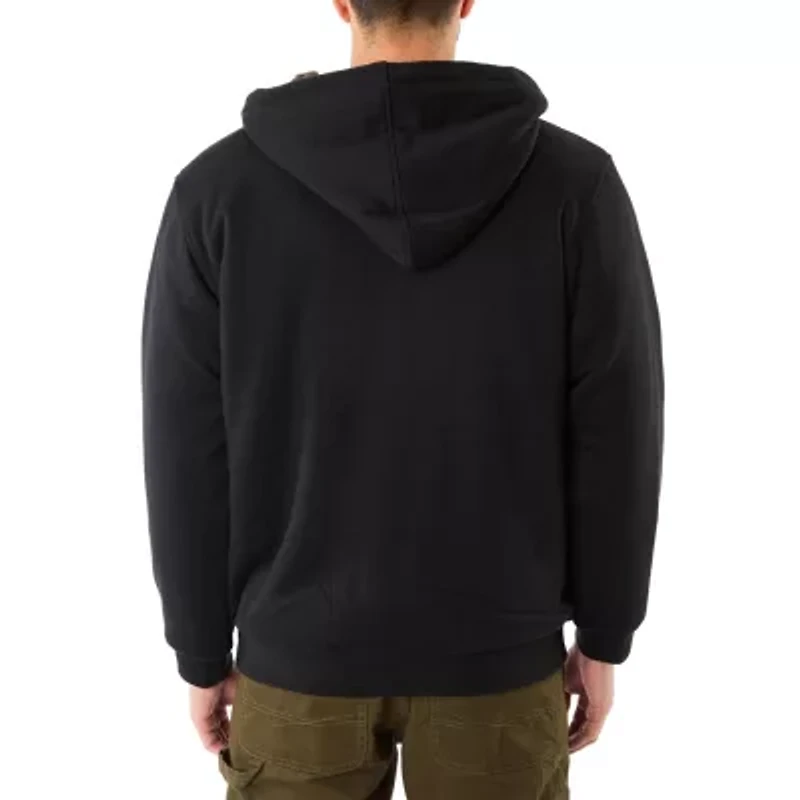 Big & Tall Sherpa-Lined Fleece Jacket