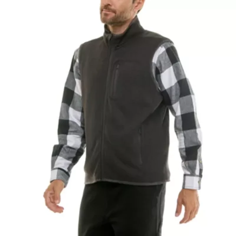 Full-Zip Sweater Fleece Vest