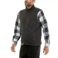 Full-Zip Sweater Fleece Vest