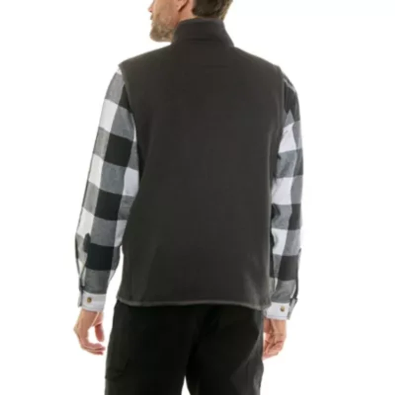 Full-Zip Sweater Fleece Vest