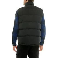 Double Insulated Puffer Vest with Zipper Side Pockets