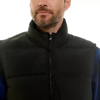 Double Insulated Puffer Vest with Zipper Side Pockets