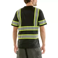 Short Sleeve High Visibility Reflective Safety Tee