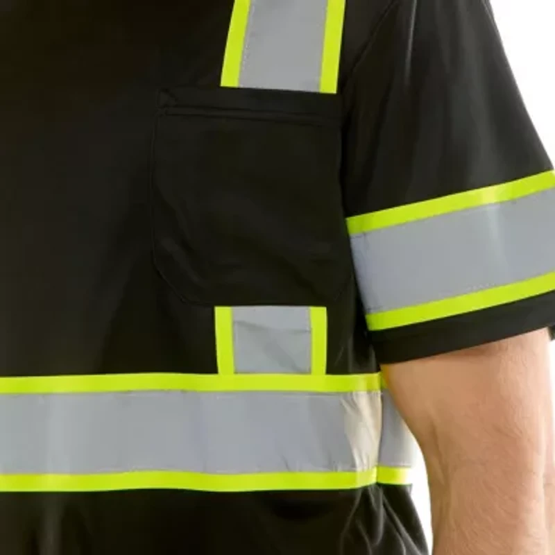 Short Sleeve High Visibility Reflective Safety Tee