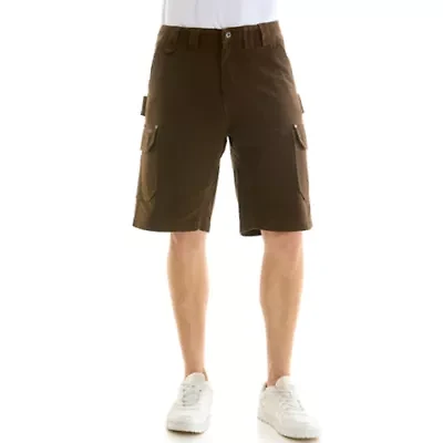 Canvas 8-Pocket Cargo Work Shorts