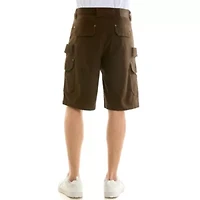 Canvas 8-Pocket Cargo Work Shorts