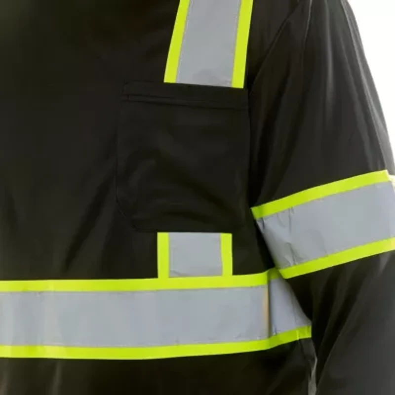 Long Sleeve High Visibility Reflective Safety Tee